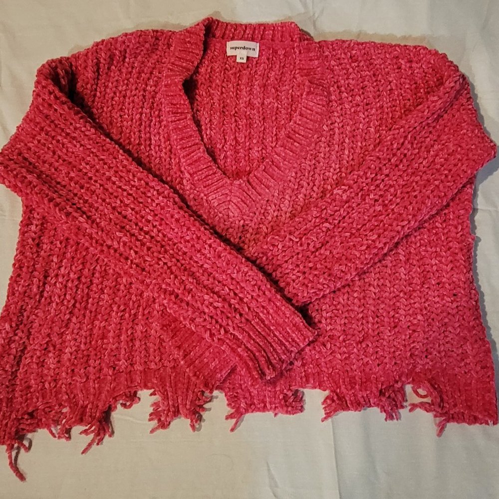 SUPERDOWN - Crop Sweater